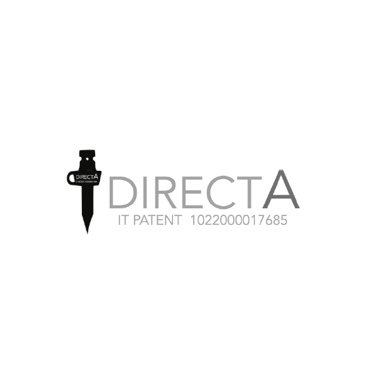 Directa logo bianco e nero - Teor