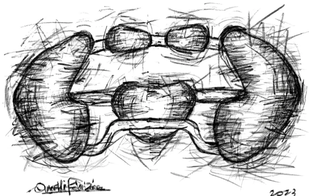 Disegno Ortodontico bianco e nero Fabrizio Anelli